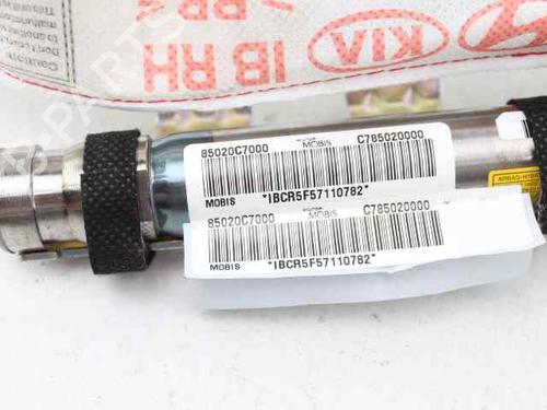 Right curtain airbag HYUNDAI i20 II (GB, IB) 1.2 | BP27581770C12 