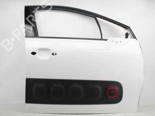 Dør højre fortil CITROËN C3 III (SX) 1.2 VTi 82 (82 hp) 32100866