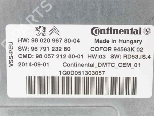 Start/Stop ECU PEUGEOT 208 I (CA_, CC_) 1.6 HDi | BP29320755M59 
