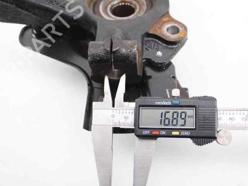 Left front steering knuckle FIAT BRAVO II (198_) 1.9 D Multijet (198AXB1A) | BP19231550M25 