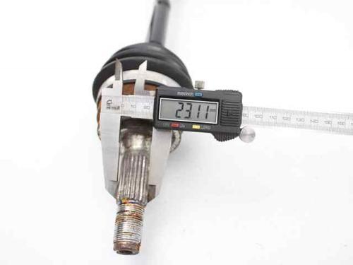Left front driveshaft PEUGEOT 208 I (CA_, CC_) 1.2 VTI 82 | BP19240457M38 