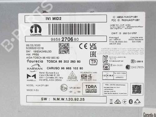 Radio OPEL ASTRA L (OV5) 1.2 (FPHNSL, FPHNSR) | BP37480420E6  - Image 9