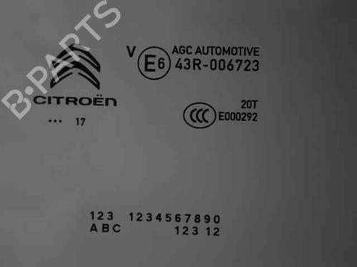 Rear left door window CITROËN C3 III (SX) 1.2 VTi 82 | BP30189421C20 