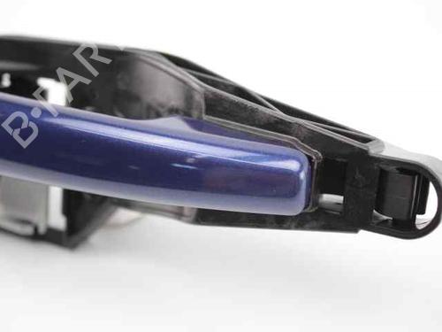 Rear left exterior door handle PEUGEOT 2008 I (CU_) 1.6 HDi | BP19235158C130