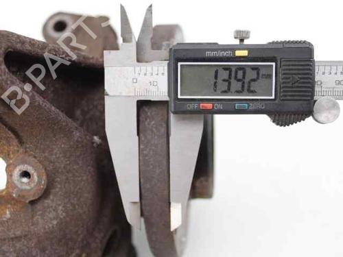 Left front steering knuckle PEUGEOT 206 Hatchback (2A/C) 1.4 HDi eco 70 | BP19226458M25 