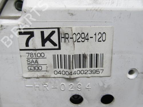 Instrument cluster HONDA JAZZ II (GD_, GE3, GE2) 1.2 i-DSI (GD5, GE2) | BP19196019C47 