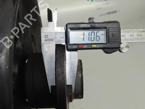 Left rear steering knuckle SKODA OCTAVIA II (1Z3) 1.9 TDI | BP19186161M27 
