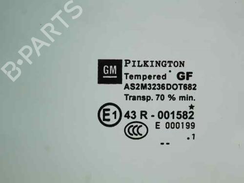 Rear left door window OPEL ASTRA J (P10) 1.3 CDTI (68) | BP29320920C20 