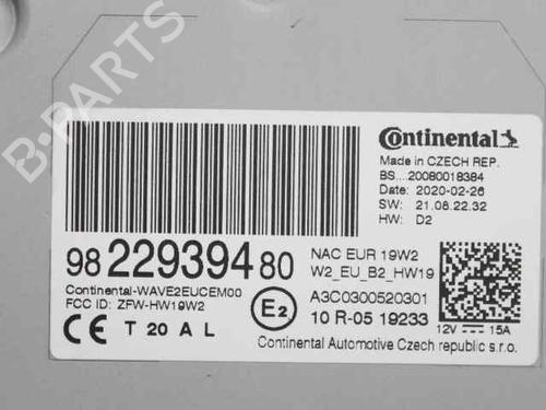 Radio CITROËN C4 SPACETOURER (3D_) 1.2 PureTech 130 | BP33894361E6  - Image 9