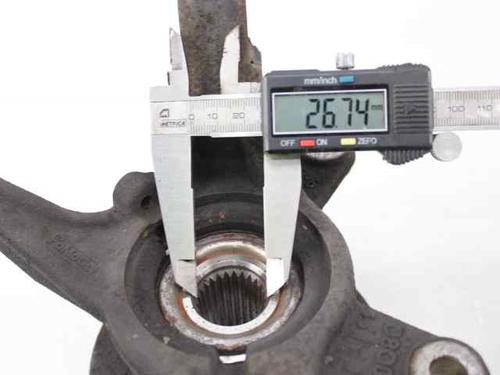 Left front steering knuckle FORD FIESTA VI (CB1, CCN) 1.4 TDCi | BP19217723M25 