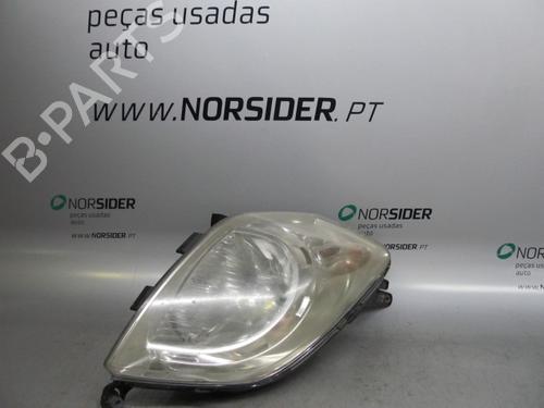 Used Right headlight CITROËN NEMO Box Body/MPV (AA_) 1.4 HDi (68 hp) 19186763