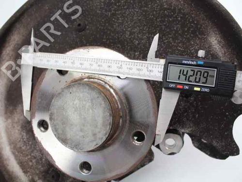 Left rear steering knuckle AUDI A4 B8 (8K2) 2.0 TDI | BP20314764M27 