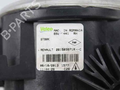 Right front fog light RENAULT CAPTUR I (J5_, H5_) 1.5 dCi 90 (J5N4, J5M5, J5MW, J5M6, J5AL, J5AJ) | BP32005749C31