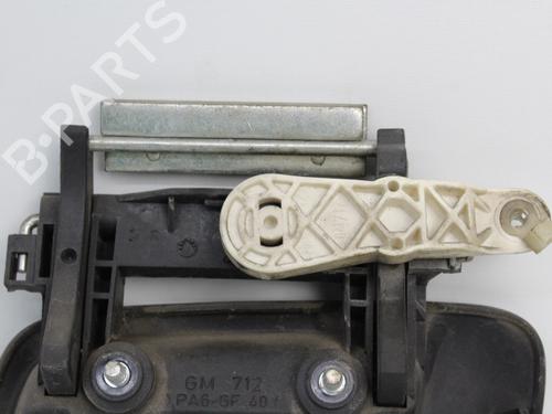 Rear right exterior door handle OPEL ZAFIRA A MPV (T98) 2.0 DI 16V (F75) | BP19205640C130 