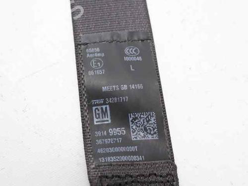 Venstre bak beltestrammer OPEL ASTRA K (B16) 1.6 CDTi (68) | BP29761143C89 