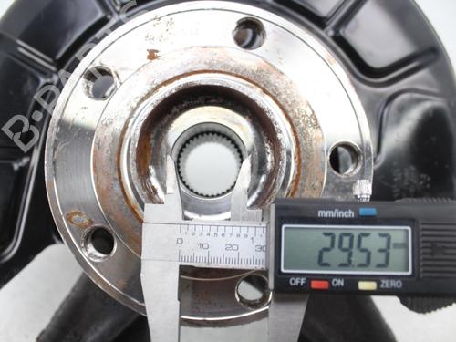 Left front steering knuckle SEAT LEON (1P1) 1.9 TDI | BP40554450M25 - Image 4