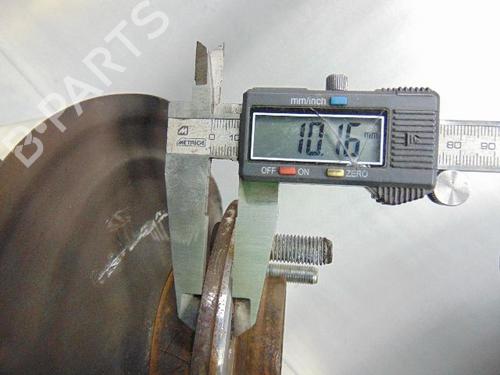 Left front steering knuckle HYUNDAI ATOS (MX)  | BP19189480M25 