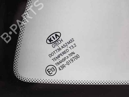 Rear right quarter glass KIA CEE'D (JD) 1.4 MPI | BP19244462C92 
