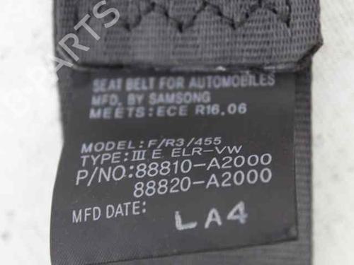Front left seatbelt KIA CEE'D (JD) 1.6 CRDi 136 | BP39700014I26 - Image 2