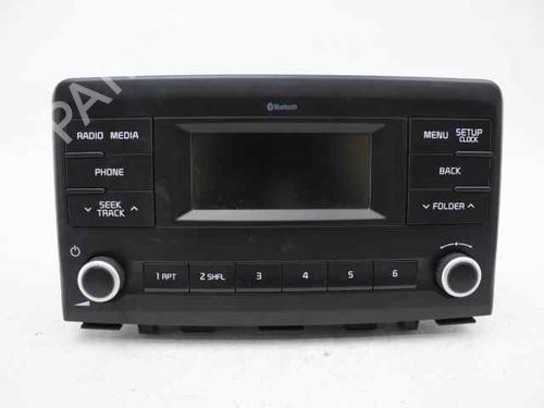 Used Radio KIA RIO IV (YB, SC, FB) 1.4 CRDi 77 (78 hp) 19243115