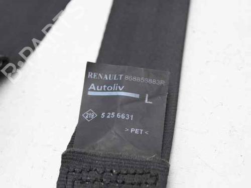 Front left seatbelt RENAULT CAPTUR I (J5_, H5_) 1.5 dCi 90 (J5N4, J5M5, J5MW, J5M6, J5AL, J5AJ) | BP33249932I26 - Image 9