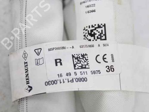 Right curtain airbag RENAULT MEGANE IV Grandtour (K9A/M/N_) 1.5 dCi 110 | BP29143668C12 