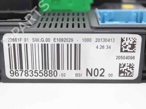 Elektronische module PEUGEOT 208 I (CA_, CC_) 1.4 HDi | BP19223060M83 
