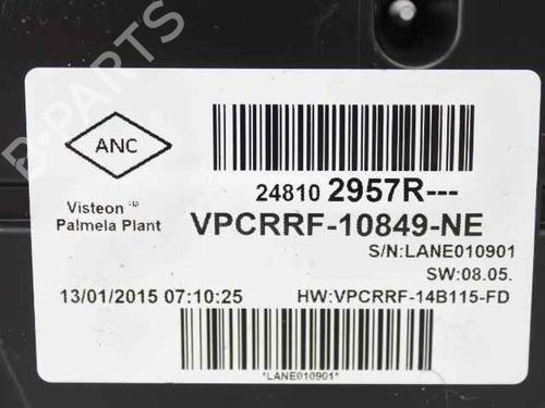 Instrument cluster RENAULT CLIO IV (BH_) 1.5 dCi 75 | BP25755356C47 