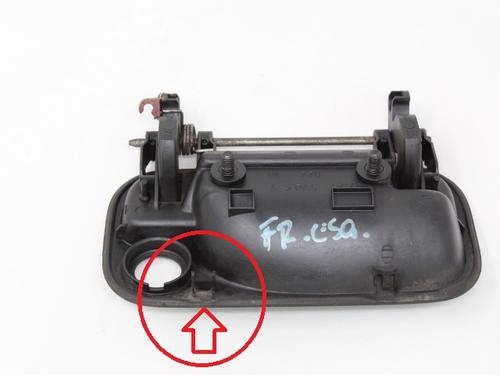 Front left exterior door handle OPEL CORSA B (S93) 1.0 i 12V (F08, F68, M68) | BP19202064C128 