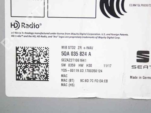 Electronic module SEAT LEON (5F1)  | BP19225280M83 