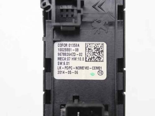 Left front window switch PEUGEOT 308 II (LB_, LP_, LW_, LH_, L3_) 1.6 HDi / BlueHDi 115 | BP29109840I27 