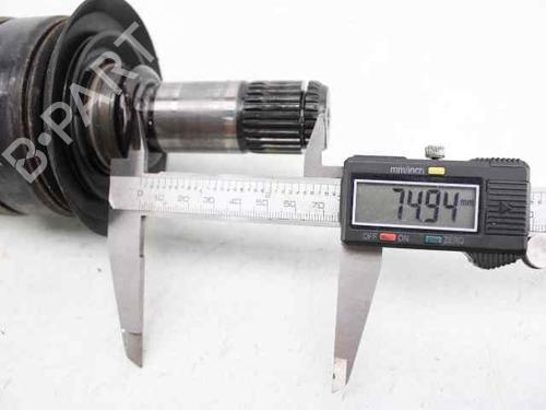 Right rear driveshaft BMW 1 (F20) 116 d | BP19227207M41 