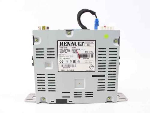 Radio RENAULT MEGANE IV Grandtour (K9A/M/N_) 1.5 dCi 110 | BP27393940E6