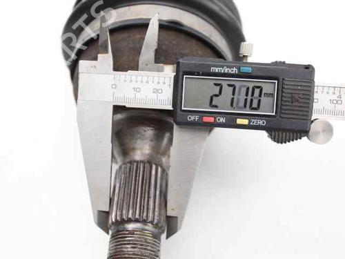 Left front driveshaft PEUGEOT 5008 (0U_, 0E_) 1.6 HDi | BP31348305M38 