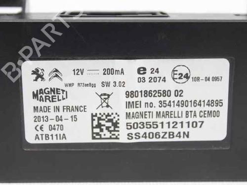 Electronic module PEUGEOT 208 I (CA_, CC_) 1.4 HDi | BP19223061M83 
