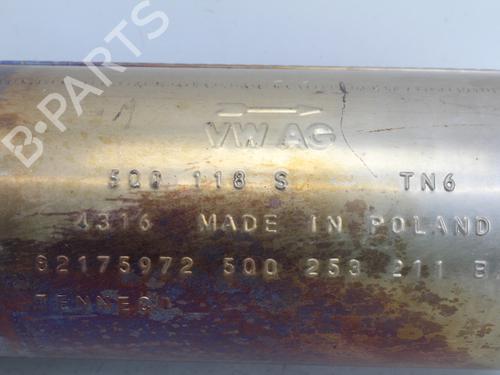 Exhaust system VW GOLF VII (5G1, BQ1, BE1, BE2) 1.0 TSI | BP21198560M121 