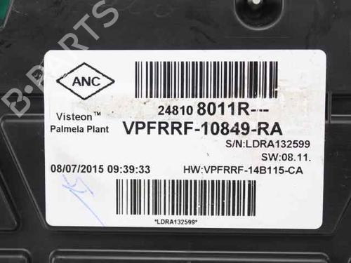 Instrument cluster RENAULT CAPTUR I (J5_, H5_) 1.5 dCi 90 (J5N4, J5M5, J5MW, J5M6, J5AL, J5AJ) | BP33249893C47  - Image 8