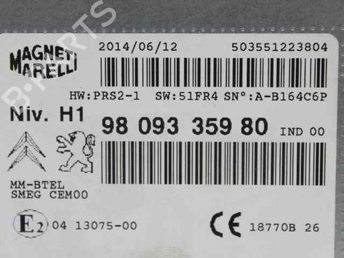 Radio PEUGEOT 308 SW II (LC_, LJ_, LR_, LX_, L4_) 1.6 HDi / BlueHDi 115 (LCBHXM, LCBHXT) | BP29644927E6 