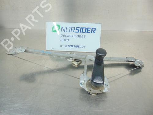 Used Rear left window mechanism MERCEDES-BENZ 190 (W201) D 2.0 (201.122) (72 hp) 19199181