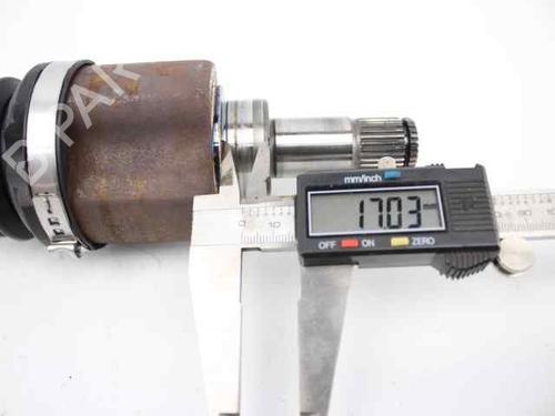 Left front driveshaft VW POLO V (6R1, 6C1)  | BP22637857M38 