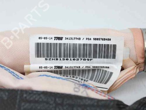 Left curtain airbag PEUGEOT 308 II (LB_, LP_, LW_, LH_, L3_) 1.6 HDi / BlueHDi 115 | BP29109849C11 