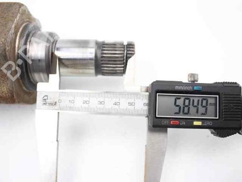 Left front driveshaft SKODA FABIA III Estate (NJ5) 1.0 TSI | BP19240004M38 