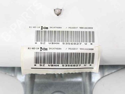 Left curtain airbag PEUGEOT 3008 I MPV (0U_) 1.6 HDi | BP24651682C11 