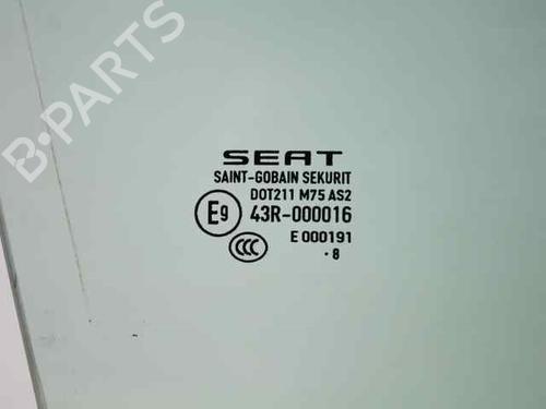 Front right door window SEAT LEON (5F1) 1.4 TSI | BP29902500C19
