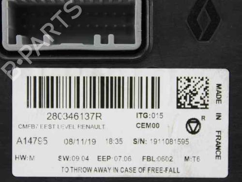 Display monitor RENAULT CLIO V (B7_) 1.0 TCe 100 (B7MT) | BP34499138C48 - Image 8