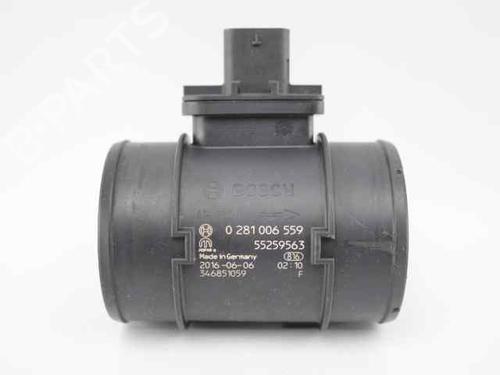 Mass air flow sensor FIAT 500 C (312_) 1.3 D Multijet (312CXE1A, 312AXE1A) | BP22361414M95 