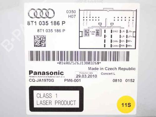 Radio AUDI A4 B8 (8K2) 2.0 TDI | BP20314725E6 