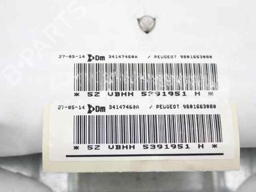 Left curtain airbag PEUGEOT 3008 I MPV (0U_) 1.6 HDi | BP19245467C11 