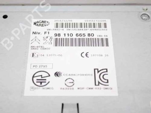 Radio PEUGEOT 208 I (CA_, CC_) 1.2 VTI 82 | BP19246681E6 