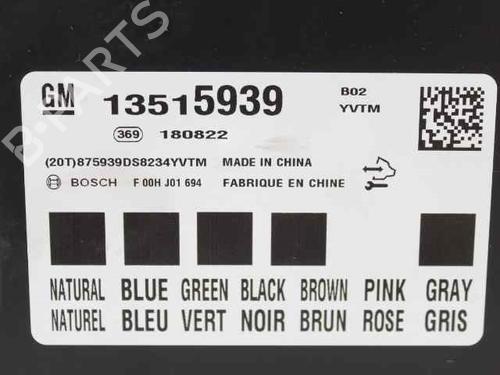 Electronic module OPEL CORSA E (X15) 1.4 (08, 68) | BP29818530M83 
